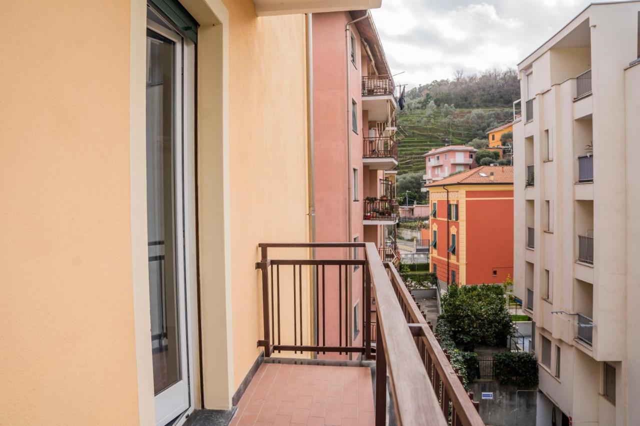 021 - Casa Ponente Con Terrazzo - Centro Citta, Carruggio E Mare Baia Del Silenzio A 500 M Lägenhet Sestri Levante Exteriör bild